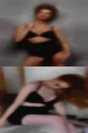 Women looking casual discrete